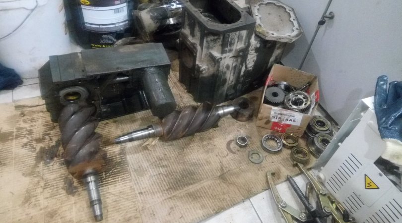 Ремонт компрессора CVS Siloking 1100