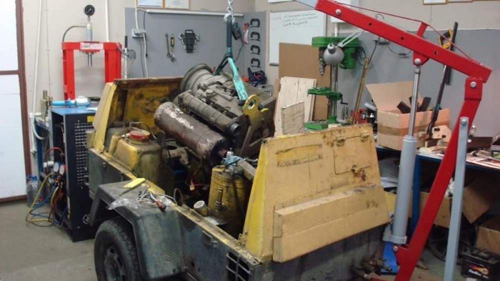 Ремонт дизельного компрессора